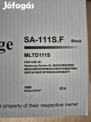 Samsung Mltd111S toner, fekete
