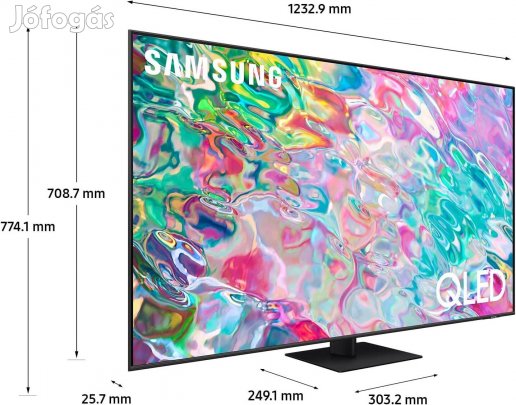 Samsung QE55Q70BAT 55139cm UHD 4K Smart Qled TV(240e.helyett)