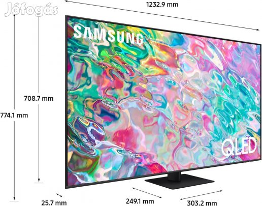 Samsung QE55Q70BAT 55139cm UHD 4K Smart Qled TV(240e.helyett)
