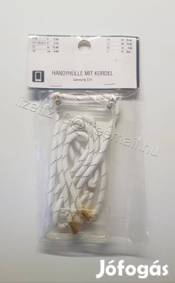 Samsung S10 szilikon átlátszó telefontok állítható pánttal