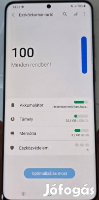 Samsung S20+ plus Dualsim független karcmentes