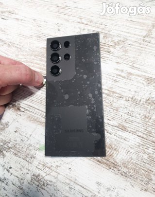 Samsung S24 Ultra gyári új hátlap akkufedél fekete