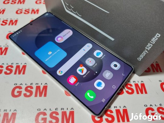Samsung S25 Ultra 12/256 újszerű garanciás 