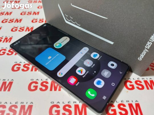 Samsung S25 ultra 256gb újszerű független garanciás 