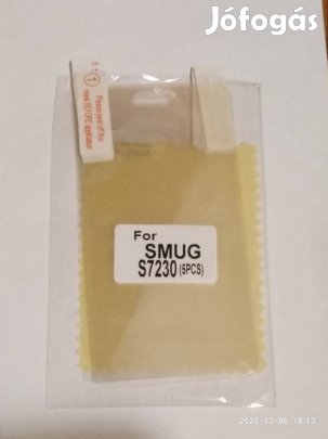 Samsung S7230 Wave 723 mobiltelefonhoz képernyővédő fólia védőfólia