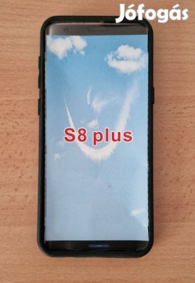 Samsung S8 Plus telefonra kitámasztható, bankkártya tartós, új, tok