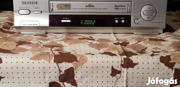 Samsung SV 455Gx videó magnó VHS hifi stereo Sony Panasonic LG