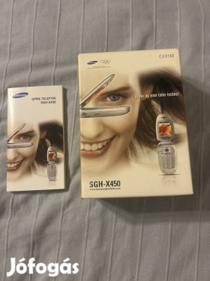 Samsung Sgh-X450 telefon doboz És használati utasítás