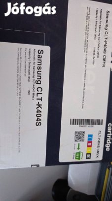 Samsung Tonerek CLT Y-404 egy teljes pack plusz egy fekete