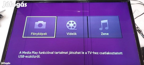 Samsung UE32H4000, 81cm, USB, HDMi, pixel csíkos led tv