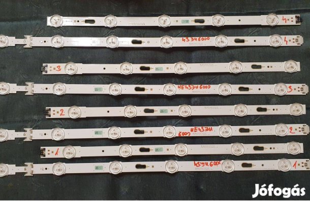 Samsung UE43JU6000 LED garnitúra alkatrésznek eladó