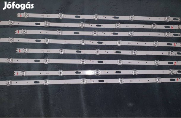 Samsung UE55TU7102K LED LCD tv háttér világítás LED garnitúra