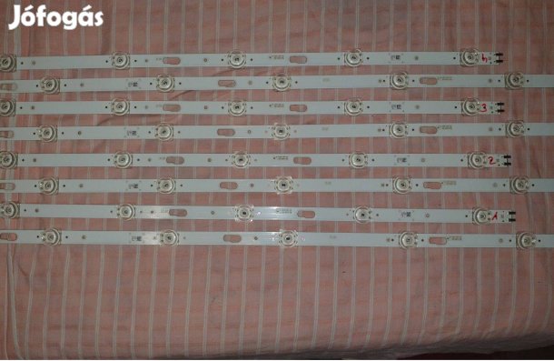 Samsung UE55TU7102K LED tv háttér világítás LED garnitúra