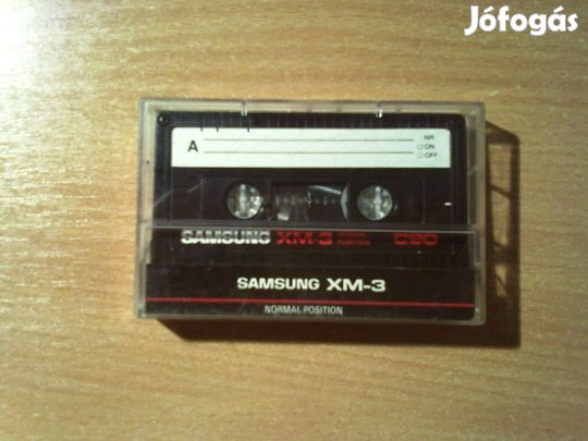 Samsung XM-3 C90 (Újszerű, egy felvételes)