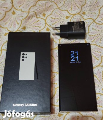 Samsung galaxy S23 Ultra 8/256 2026.06.06-ig gyártói garanciával