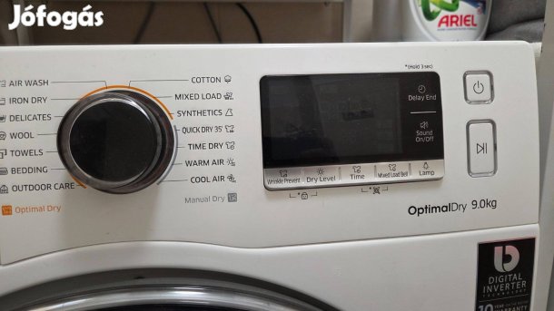 Samsung hőszivattyús szárítógép (9kg) tartozékaival
