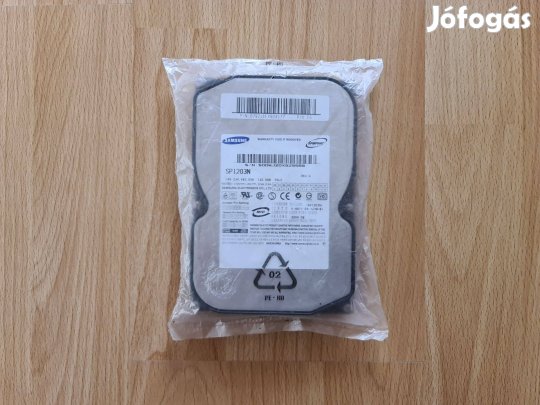 Samsung ide hdd 120 gb bontatlan még nem használtam