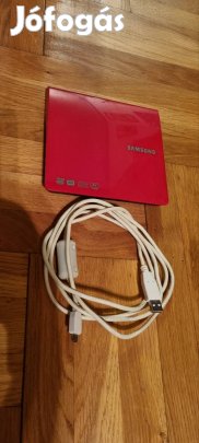 Samsung külső dvd író-olvasó piros