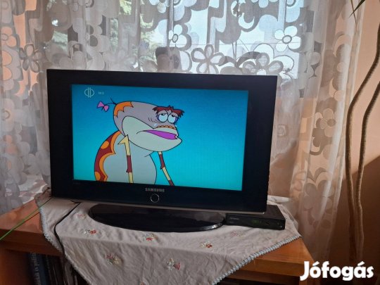 Samsung lcd ,+mindig tv box,+antena