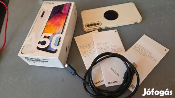 Samsung mobil A50 kitűnő állapotban