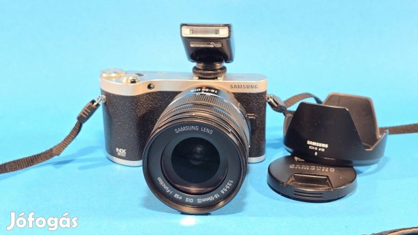 Samsung nx300 fényképezőgép + 18-55mm