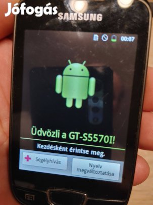 Samsung okostelefon GT-S5570I régi de működő telefon
