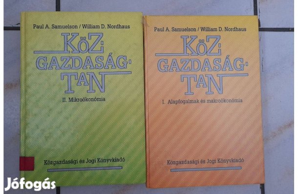 SamuelsonNordhaus Közgazdaságtan III. kötet könyvek
