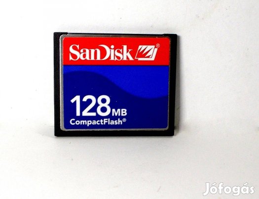 San Disk 128 MB Compact Flass kártya. Sdcfb . Tesztelt !!