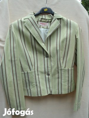 Sancred S zakó, blézer sárgás, zöldes, barnás csíkos