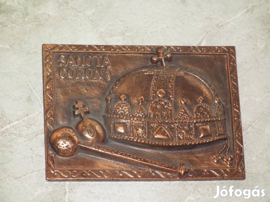 Sancta Corona - Szent Korona plakett dísztárgy