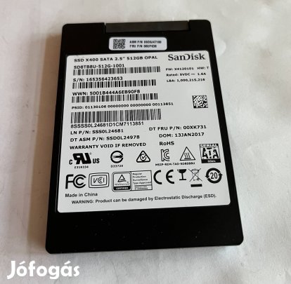 Sandisk 2,5 sata ssd 512gb
