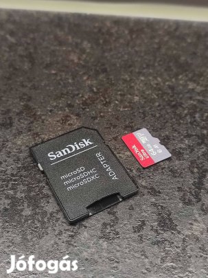 Sandisk Ultra 64GB Microsdxc + Eredeti Sandisk SD Adapter