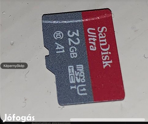 Sandisk Ultra microsdhc 32GB A1/C10/Uhs-I Eladó