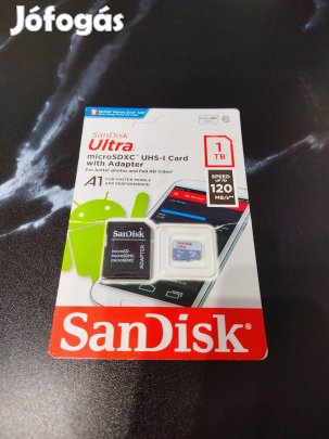 Sandisk Ultra microsdxc 1TB memóriakártya