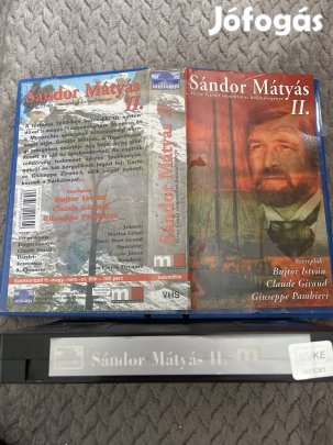 Sándor Mátyás 2 vhs kistok kaland Bujtor