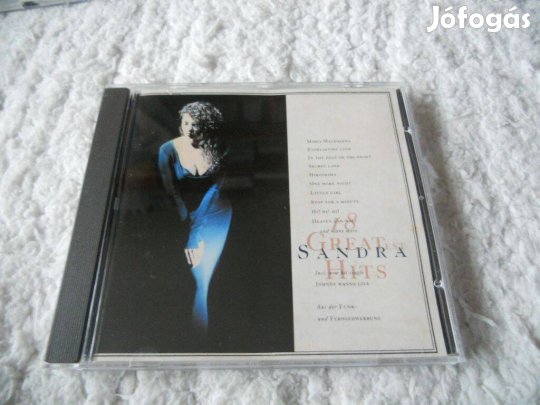 Sandra : 18 greatest hits CD ( Új)