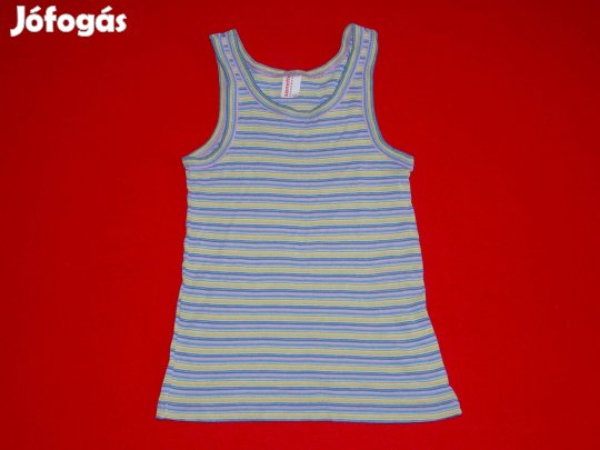 Sanetta csíkos lány trikó, felső 116-os, 6 évesre