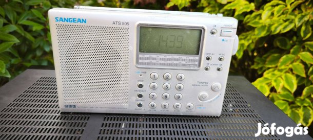 Sangean ATS505 világvevő kisradio