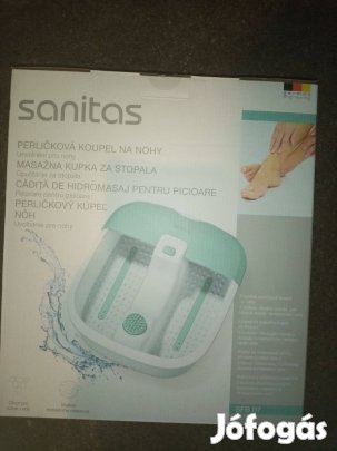 Sanitas SFB 07 Lábfürdő, lábmasszírozó, pezsgőfürdő, bontatlan új!
