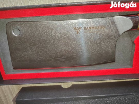 Sanmuzuo damascus pengéjű bárd