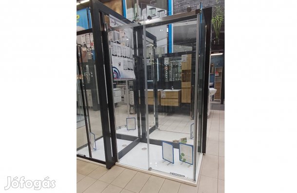 Sanotechnik Comfort új zuhany tolóajtó króm 120 X 195, DB120U