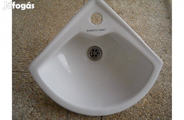 Sanotechnik kerámia sarokmosdó