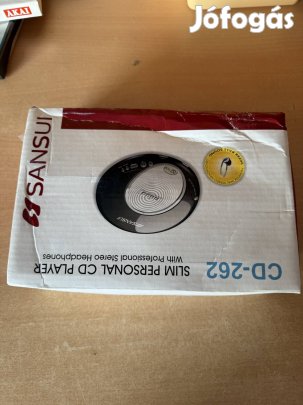 Sansui CD-262 hordozható CD-lejátszó (Discman)