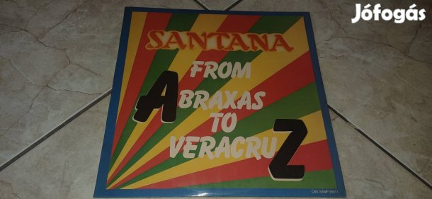 Santana bakelit hanglemez