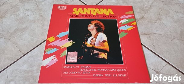 Santana bakelit hanglemez