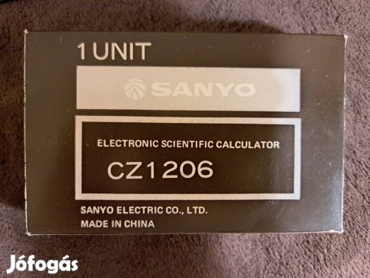 Sanyo CZ-1206 tudományos zsebszámológép