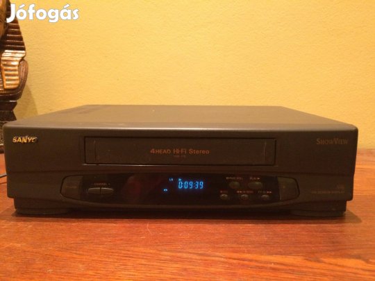 Sanyo VHR-775G videó magnó 4 fejes hifi