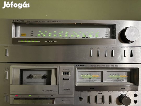 Sanyo vintage hifitorony (rész)