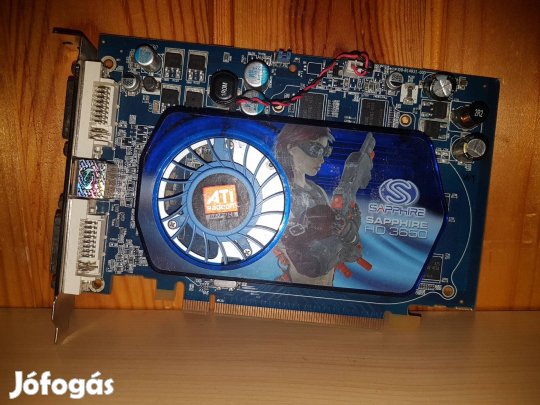 Sapphire Ati Radeon HD 3650 512MB DDR2 pci-e 2xdvi videokártya