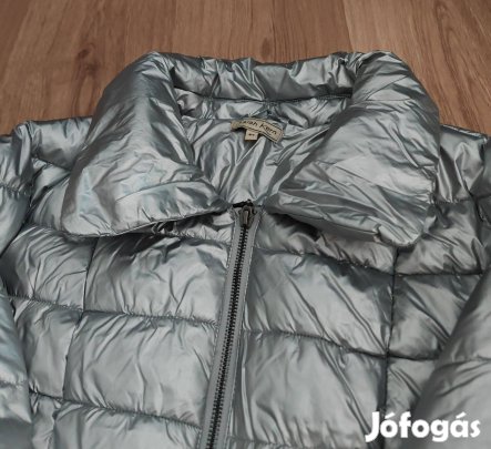 Sarah Kern ezüst női kabát hátán színhibával XL